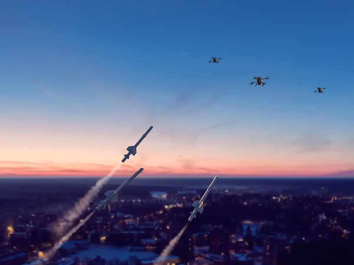 Saab reveals new Counter-UAS missile Nimbrix
