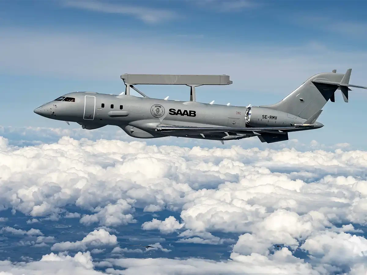 Saab GlobalEye Airborne Early Warning and Control aircraft