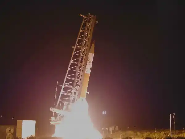 First successfull launch of the new sounding rocket