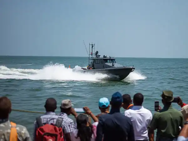 Realistic maritime waterborne demonstration 